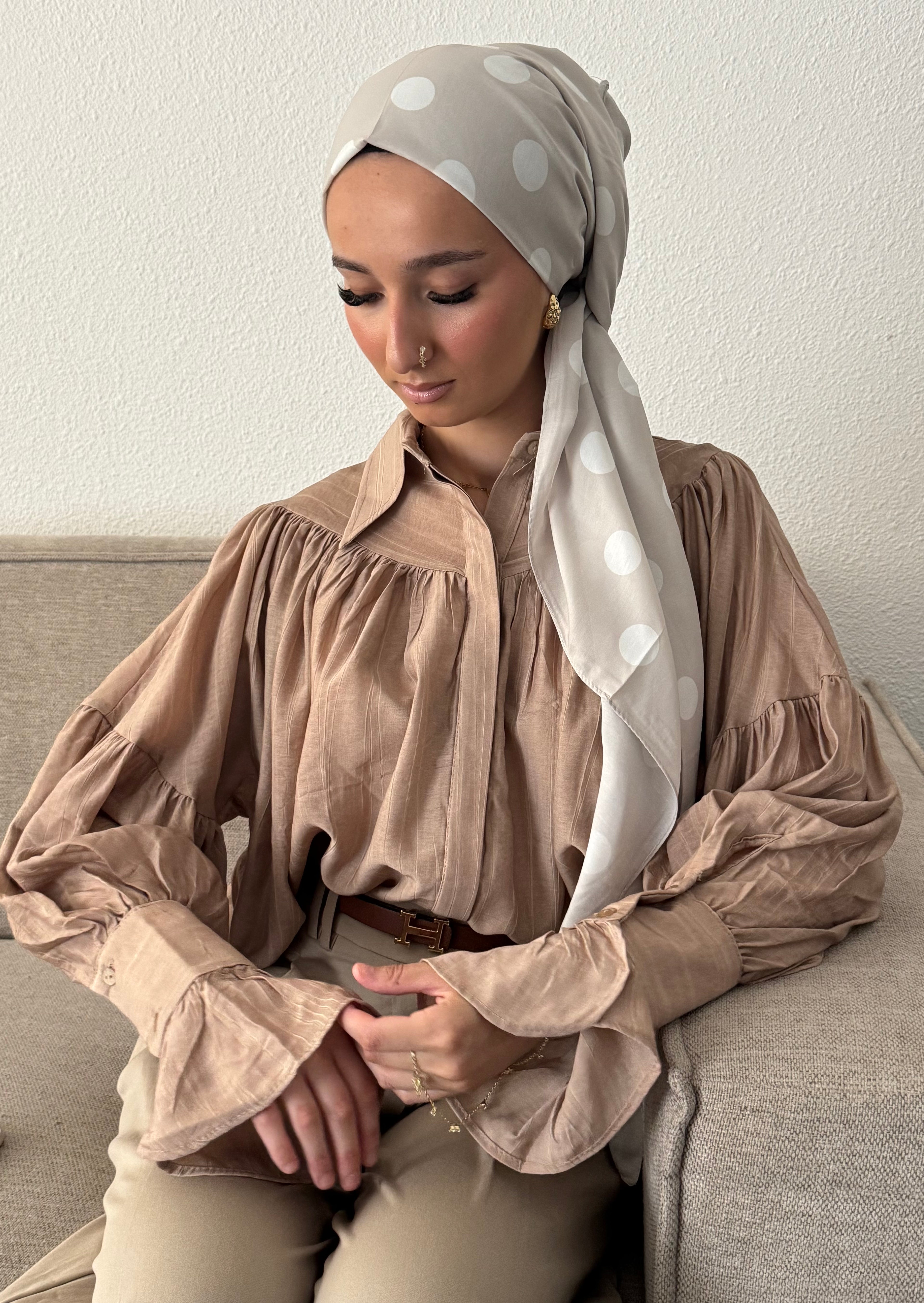 Chemise manches évasés