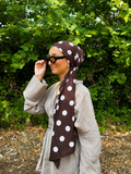Hijab à pois