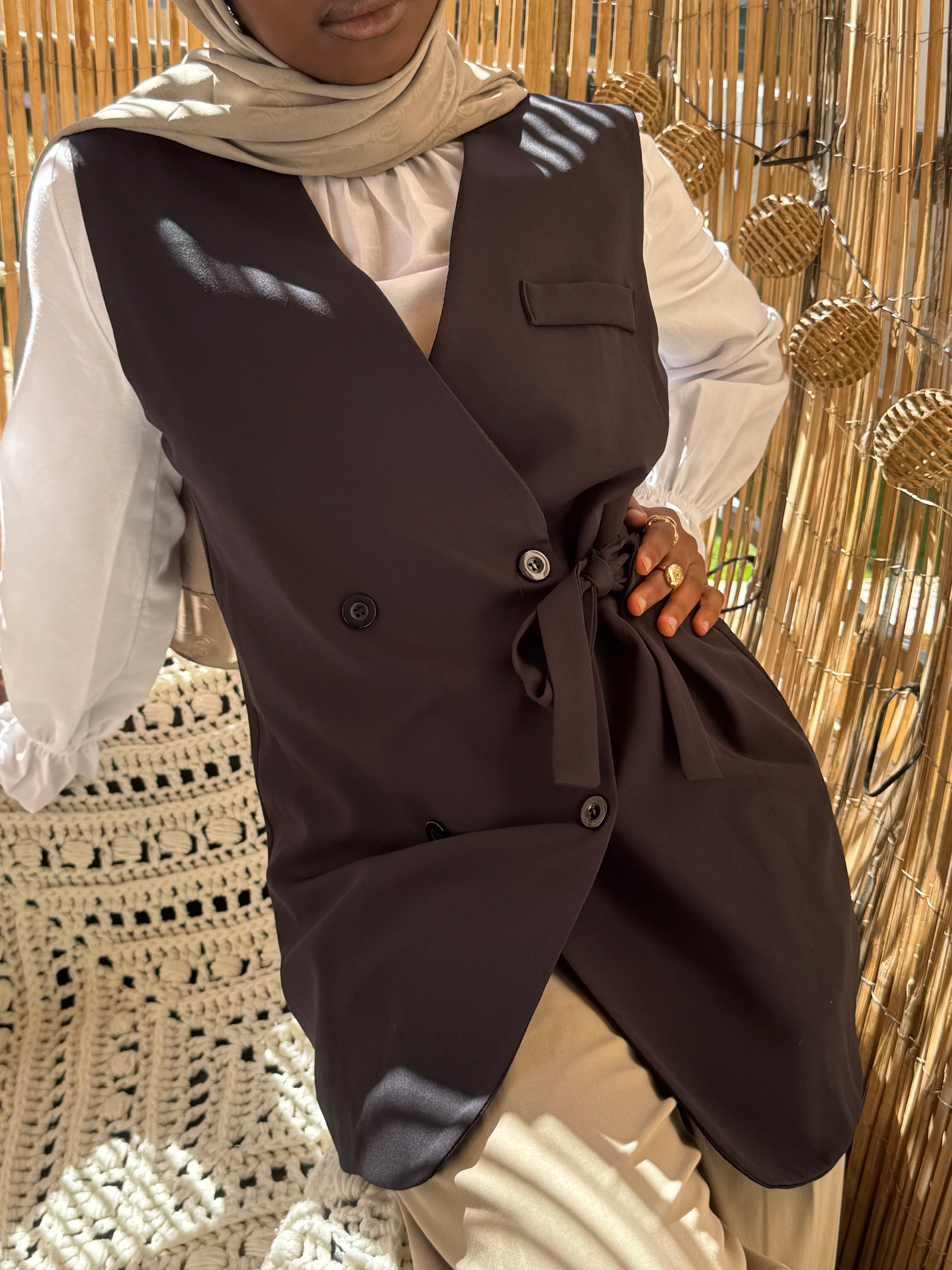 Blazer sans manches