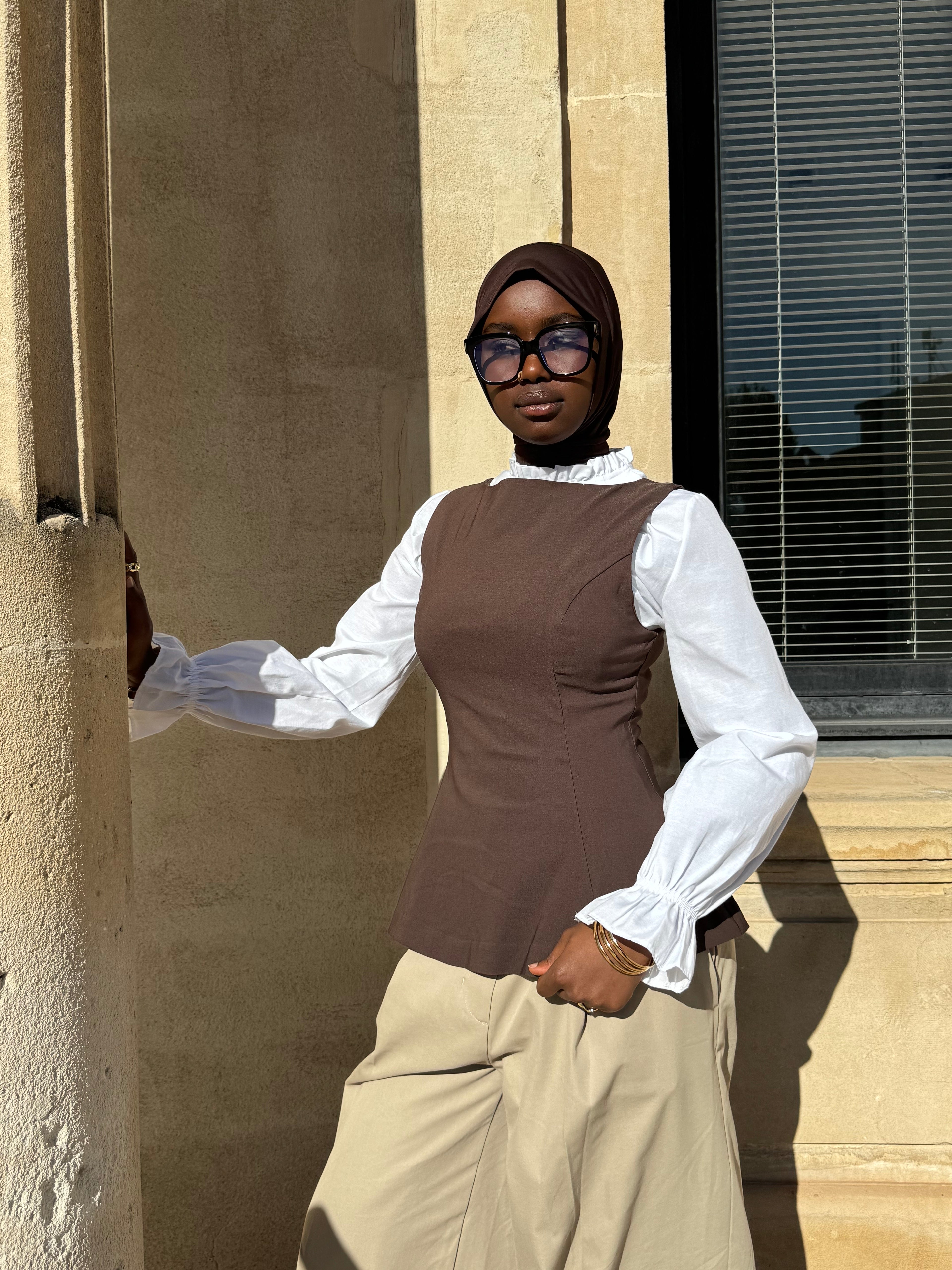 Blouse sans manches