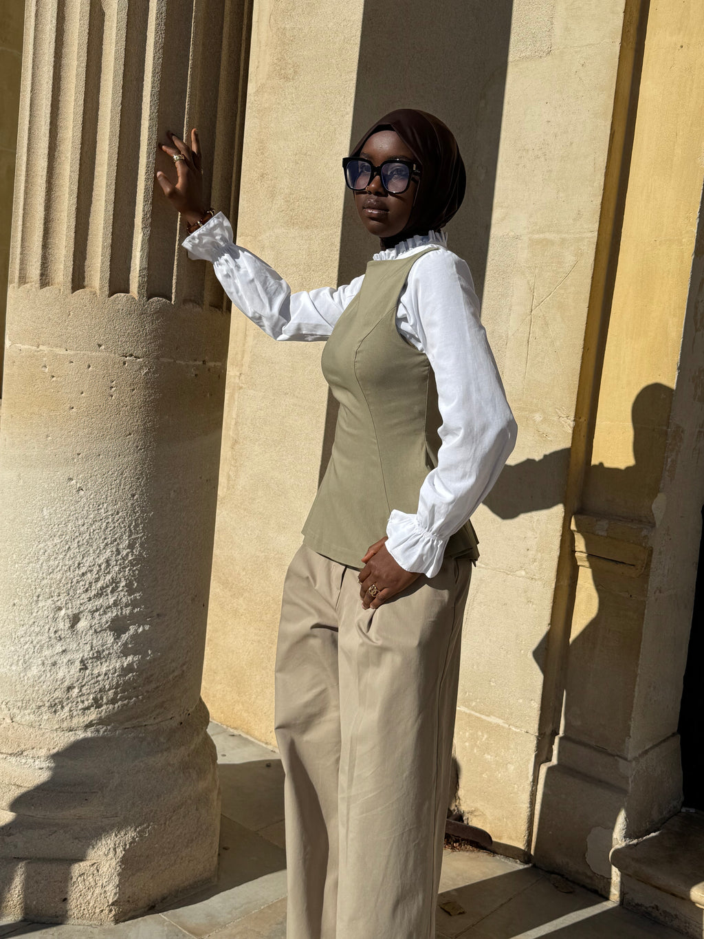 Pantalon palazzo premium