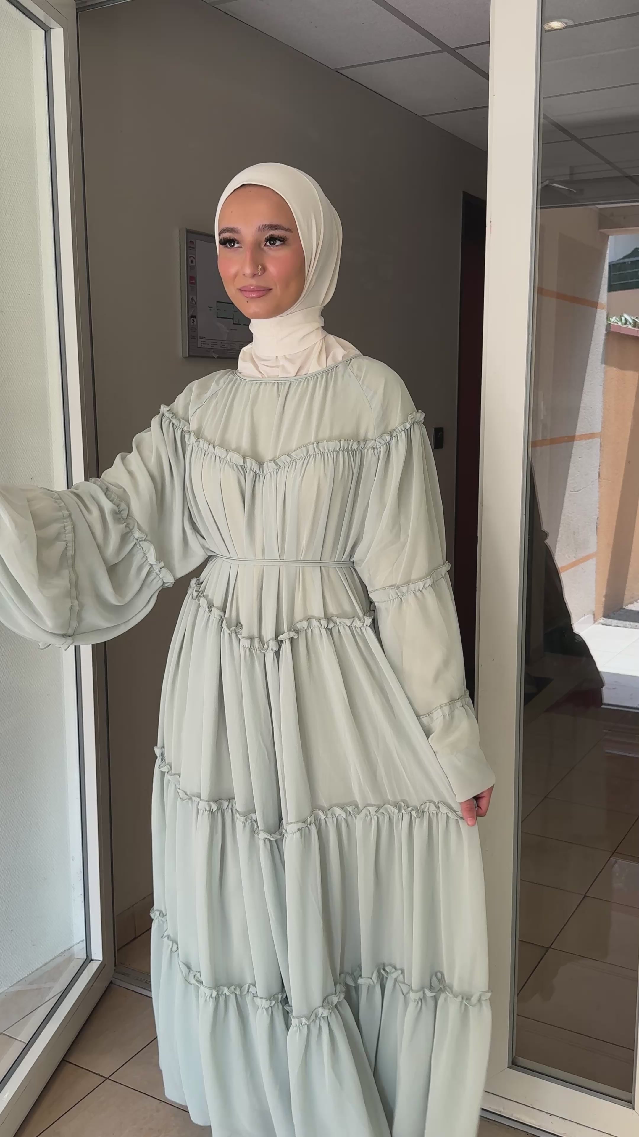 Robe évasée