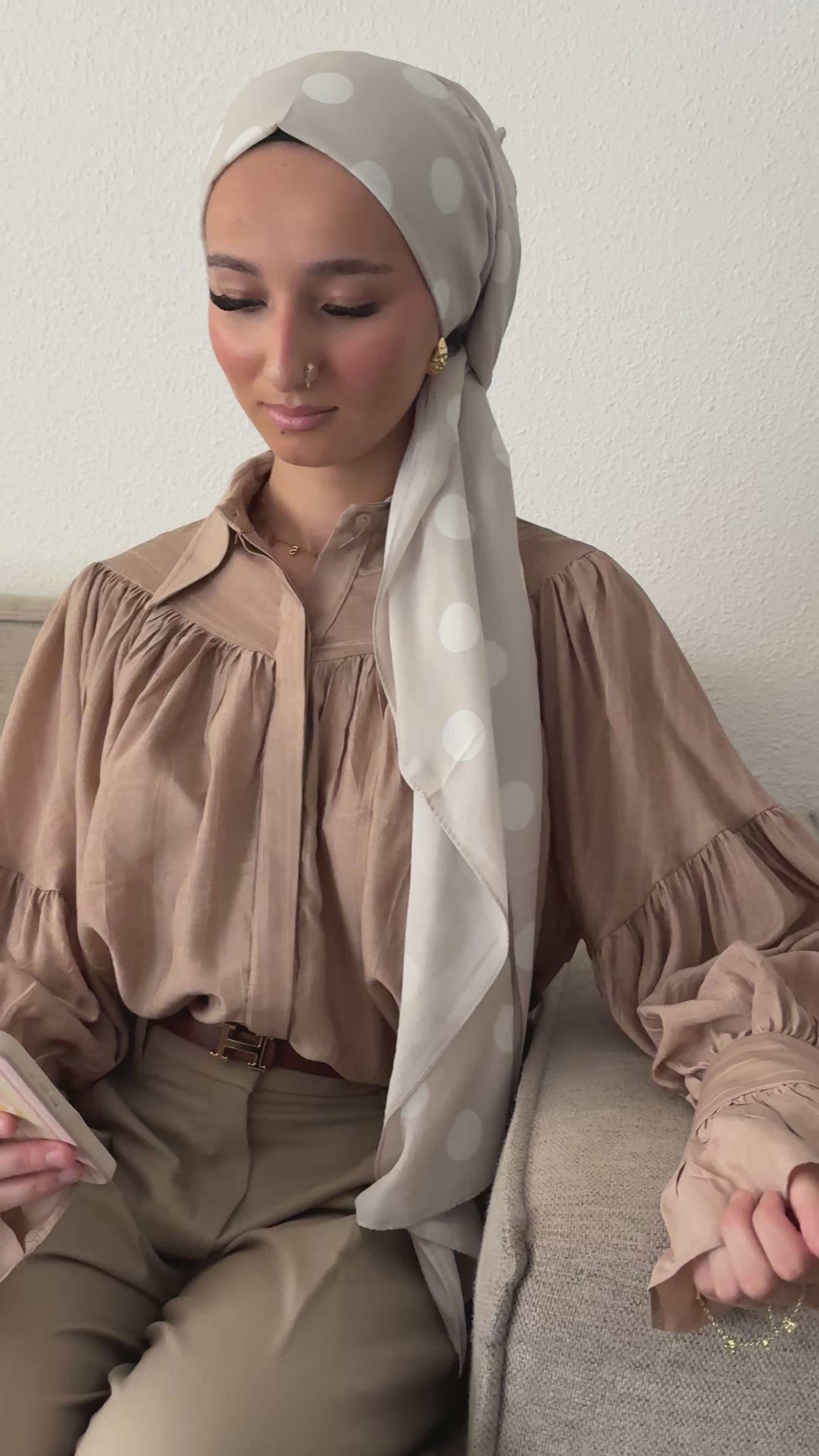 Chemise manches évasés