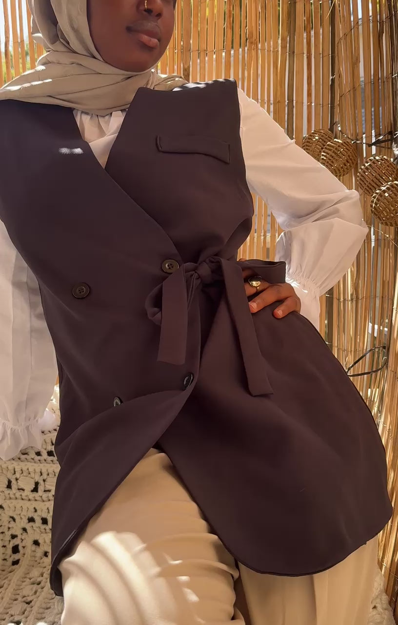 Blazer sans manches